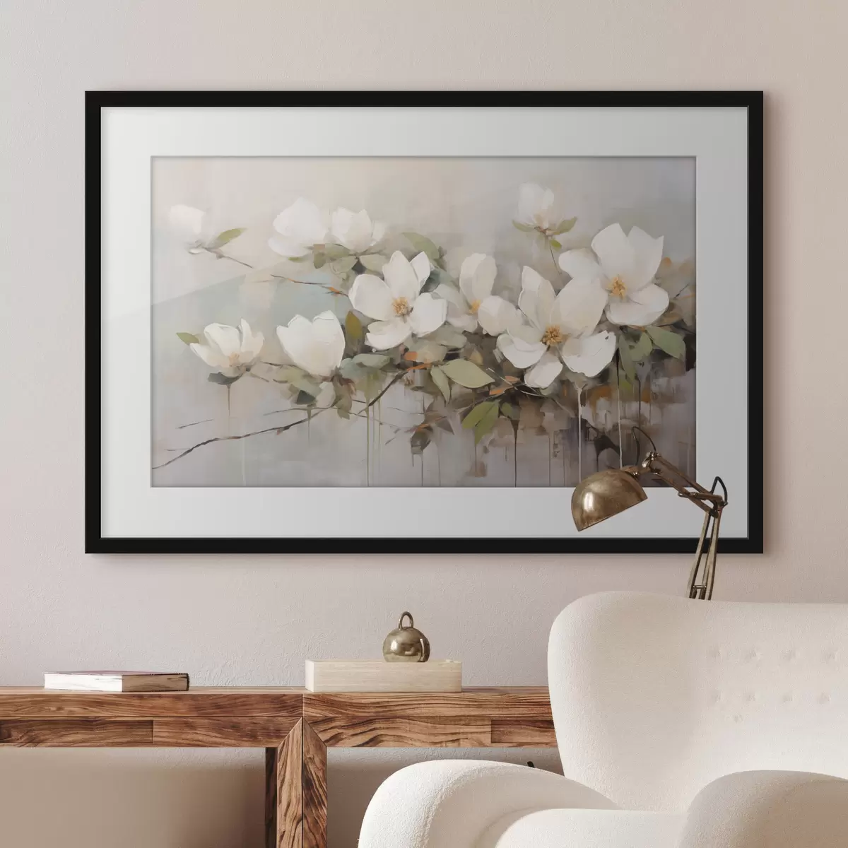 Poster Silenzio di magnolie f44404