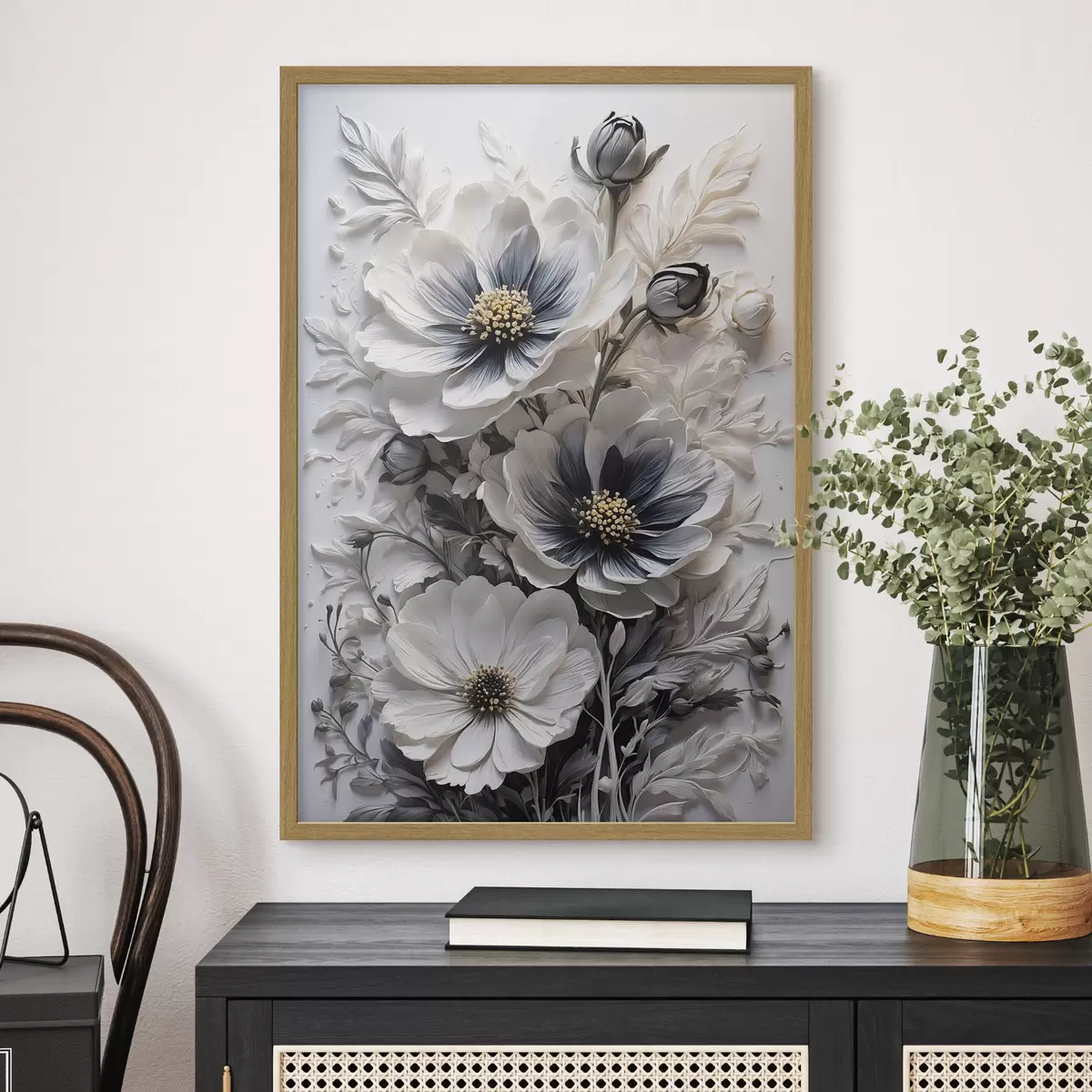 Poster Tenerezza in contrasto f44446