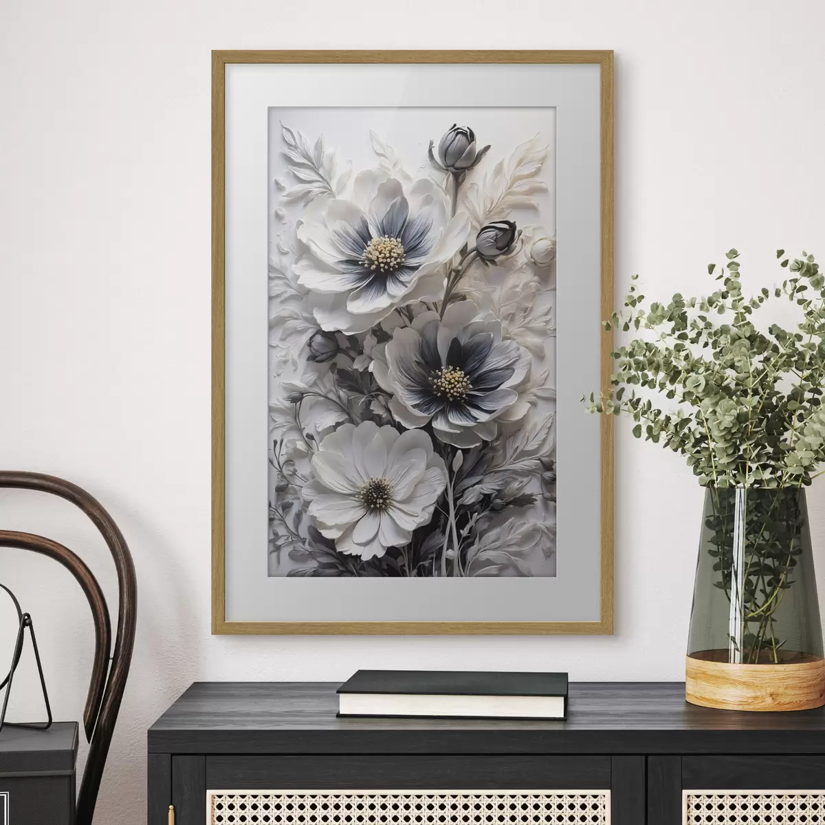 Poster Tenerezza in contrasto f44446