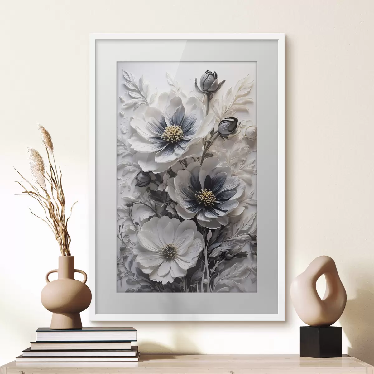 Poster Tenerezza in contrasto f44446