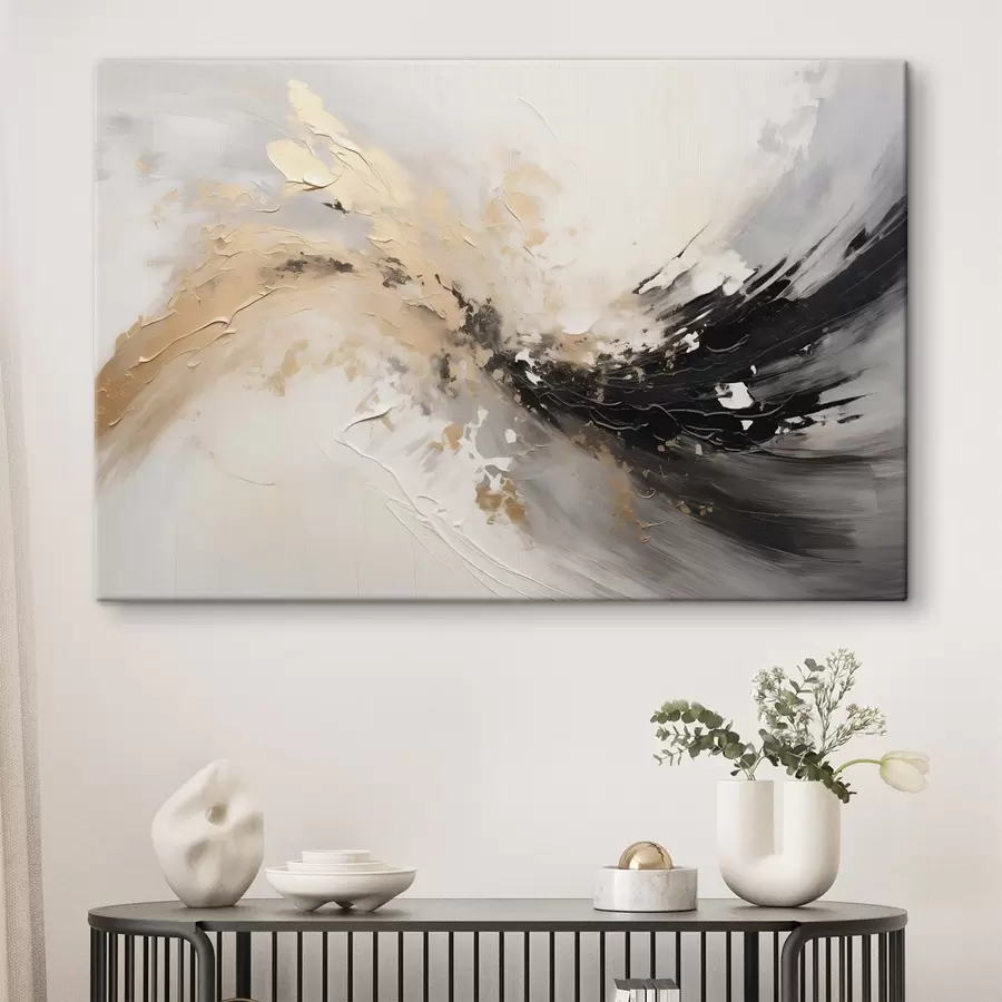 carta da parati Composizione astratta, imitazione della pittura nr. s44519