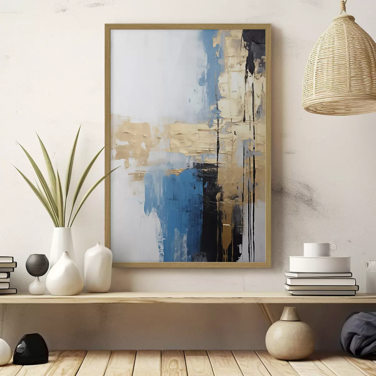 Poster Astrazione imitazione della pittura f44516