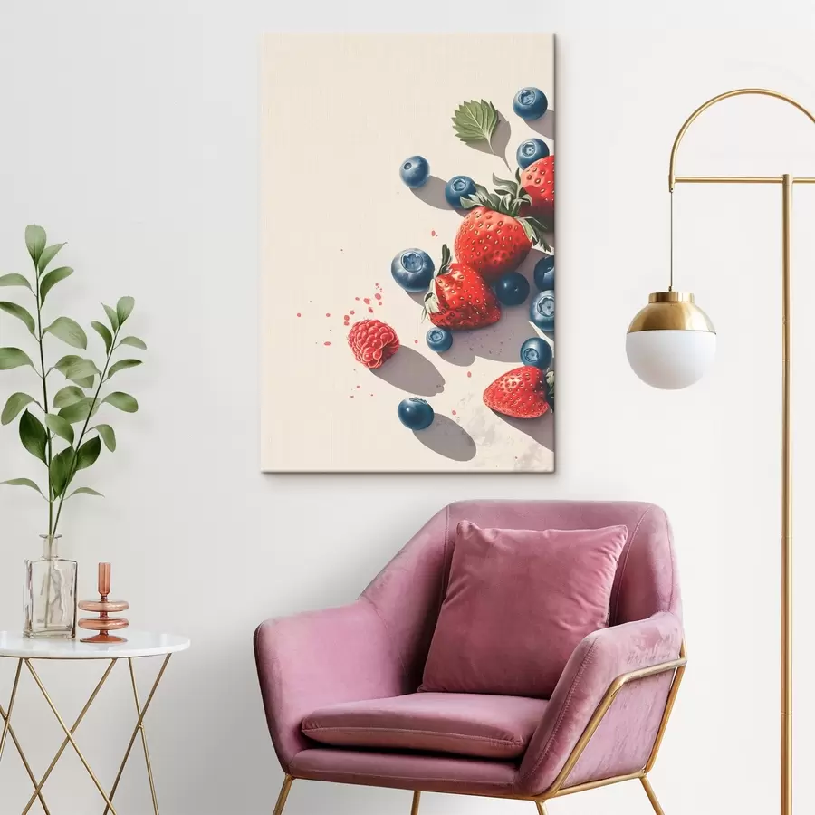 carta da parati Bacche nella luce nr. s44525