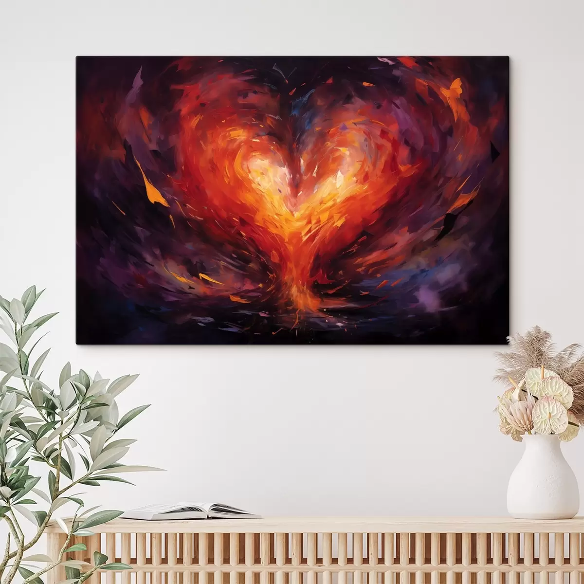 carta da parati Cuore di fuoco nr. s44537