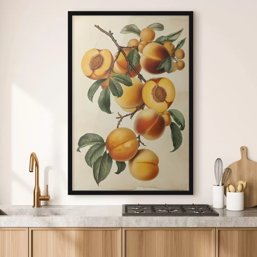 carta da parati Ramo dell'albicocca nr. f44542