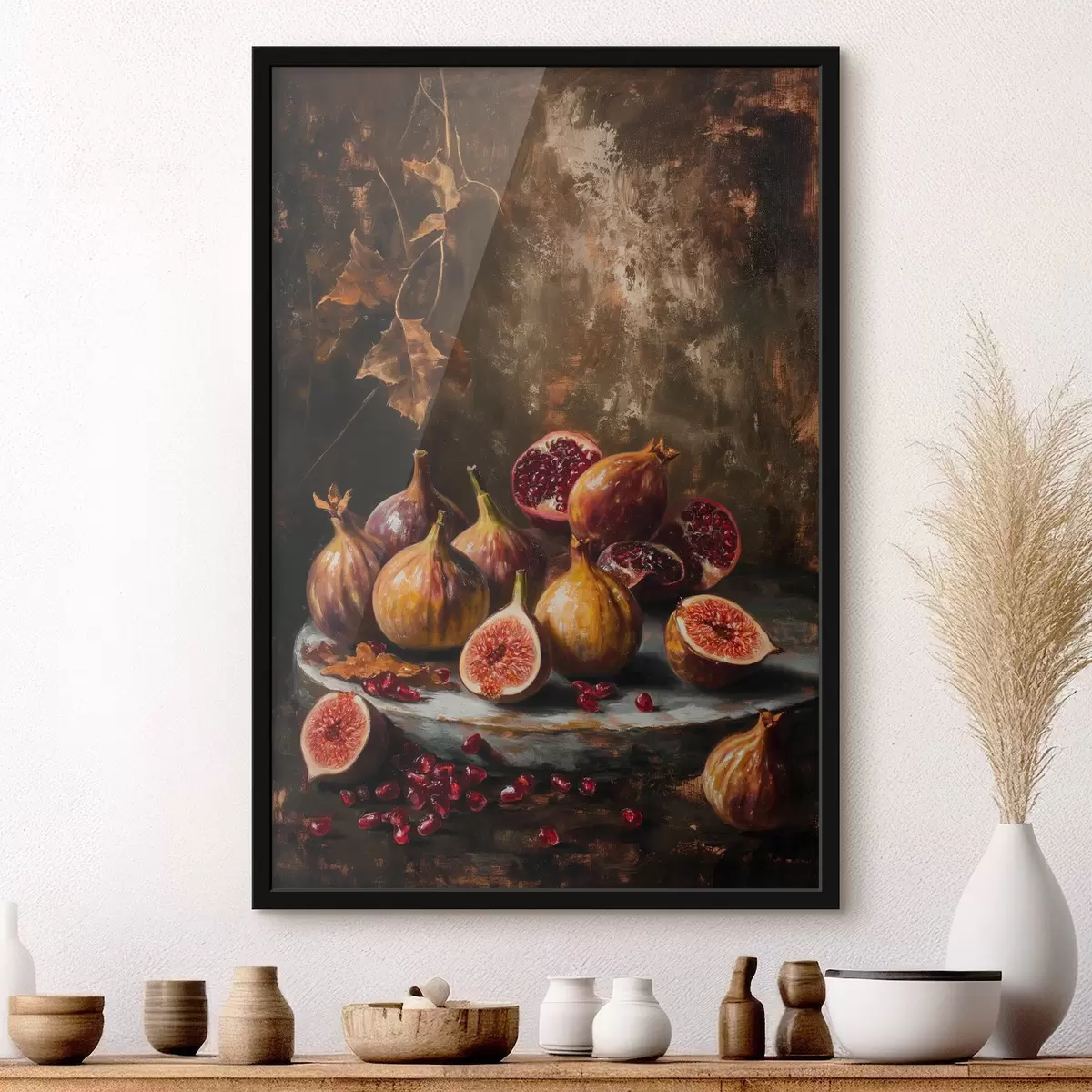 Poster Fichi e melograno f44544