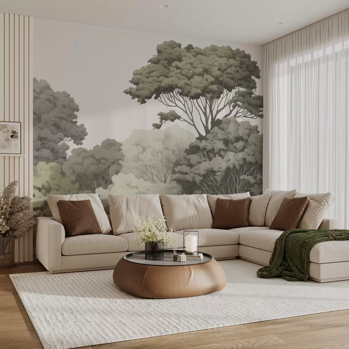 carta da parati Corone forestali nr. w04044v2