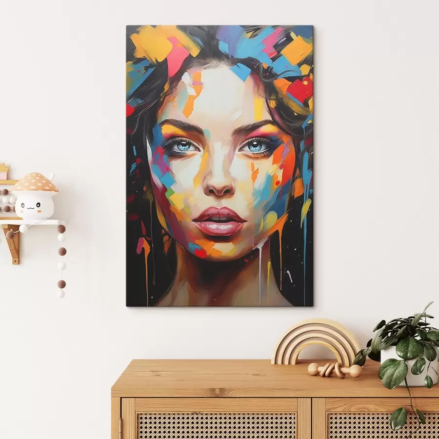 carta da parati Ragazza in vernice nr. s44566