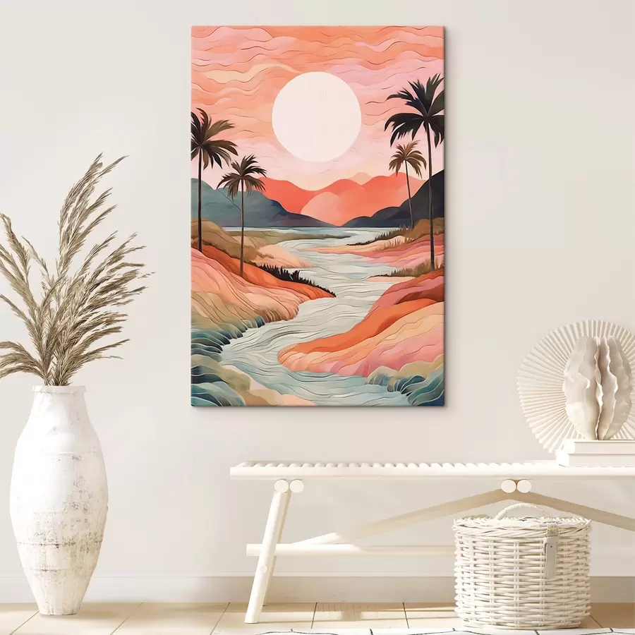 carta da parati Paesaggio con fiume nr. s44568