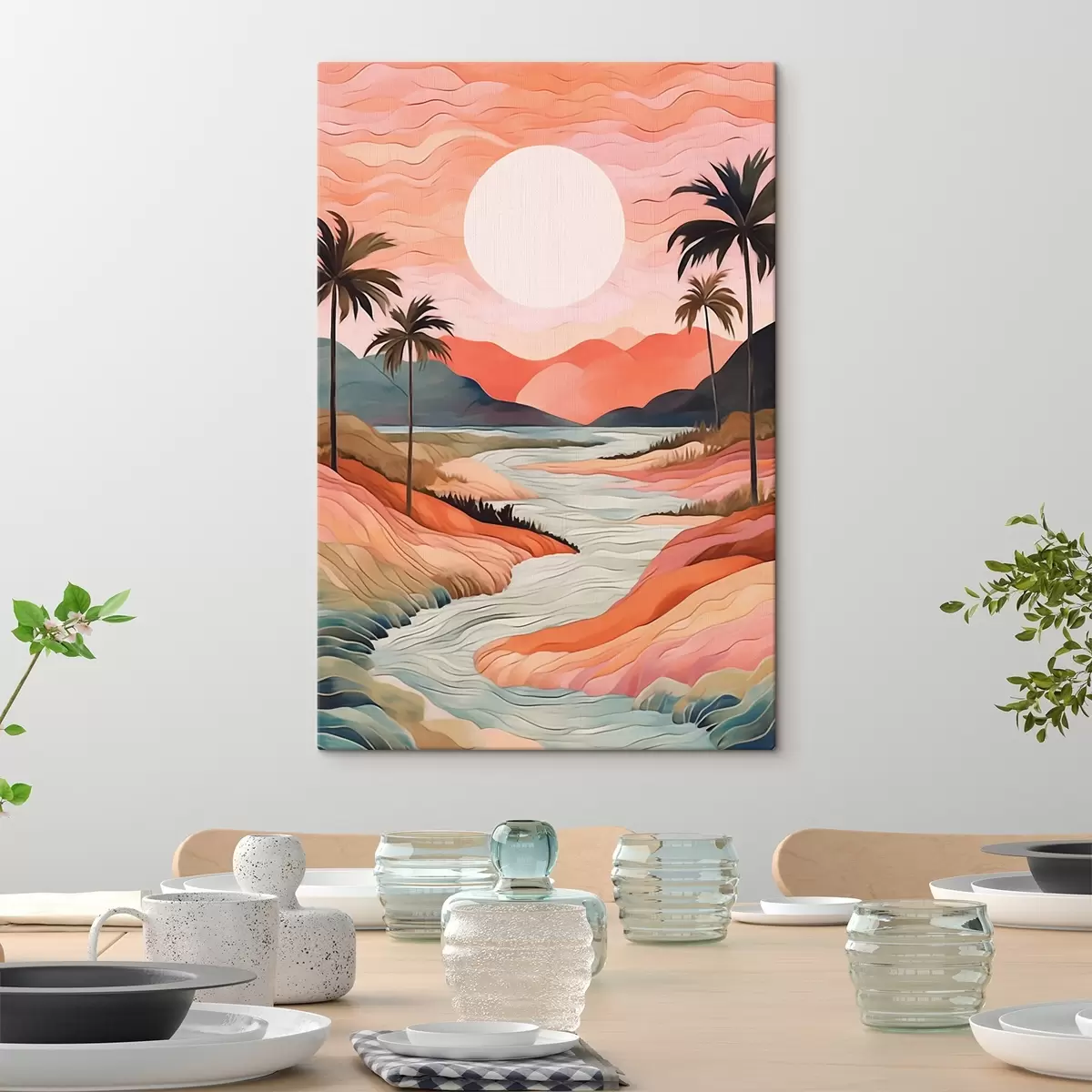 carta da parati Paesaggio con fiume nr. s44568