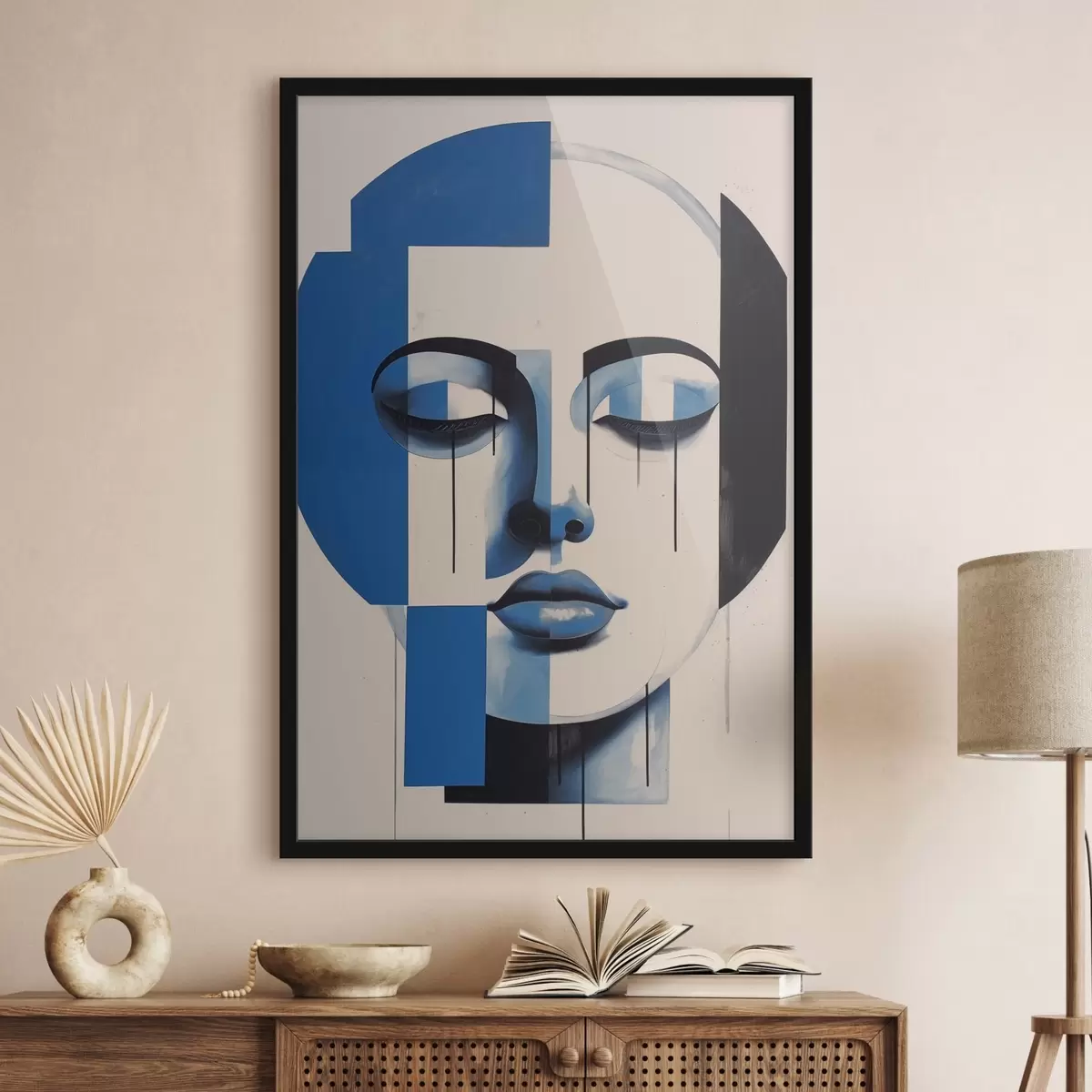 Poster Volto astratto f44564