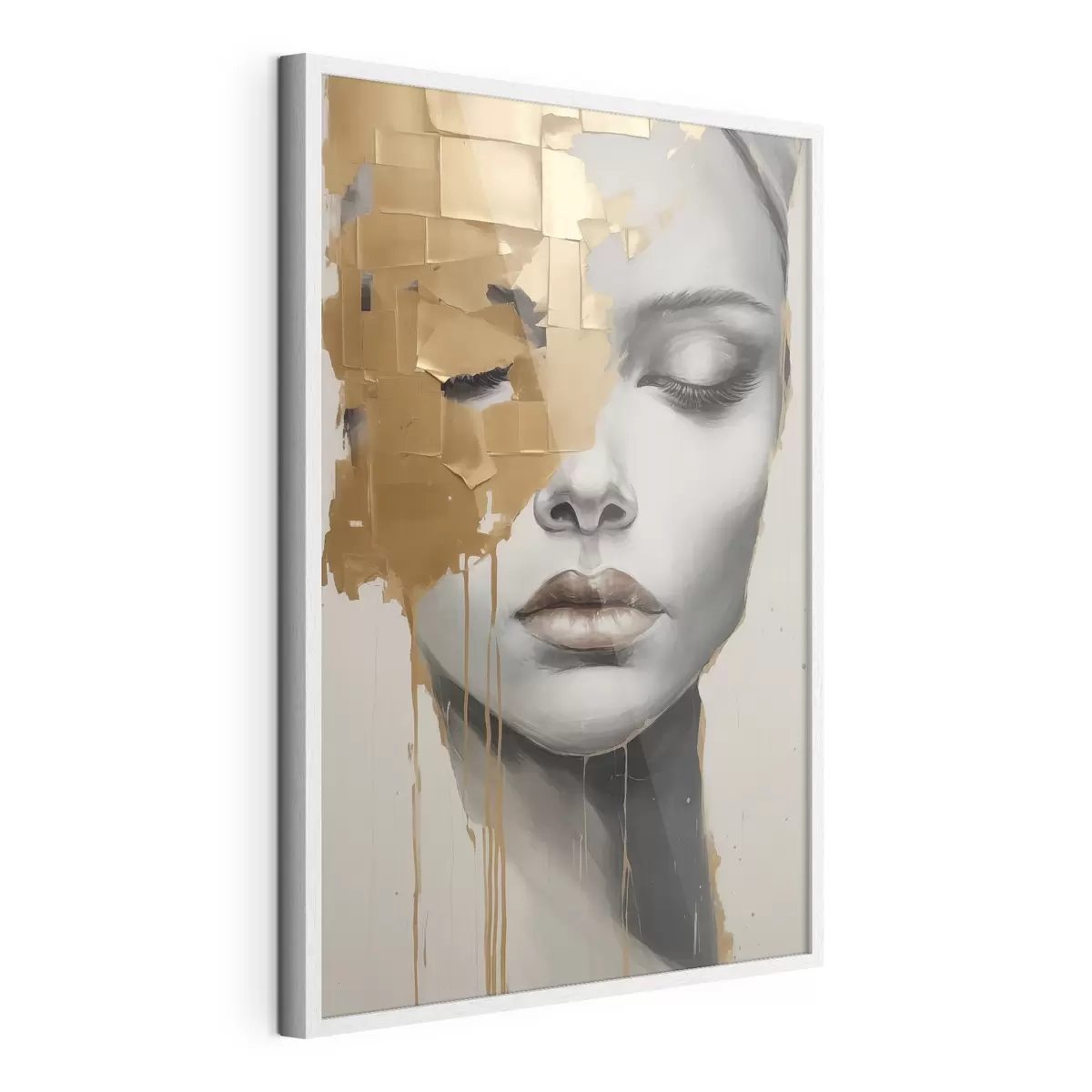 Poster Immagine astratta del volto f44570