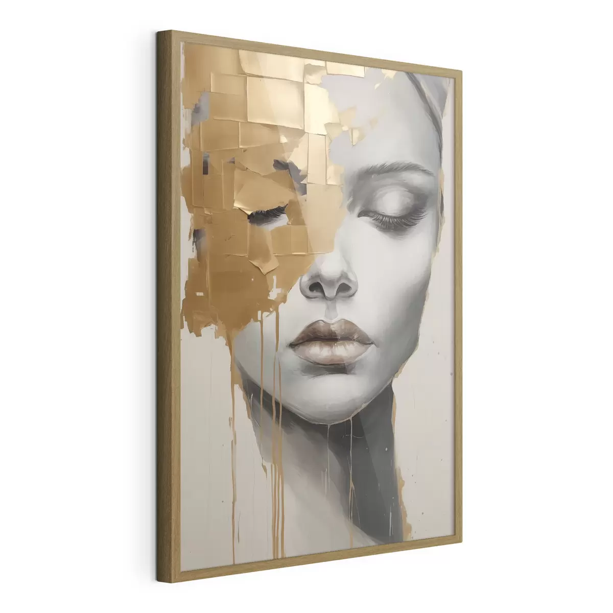 Poster Immagine astratta del volto f44570