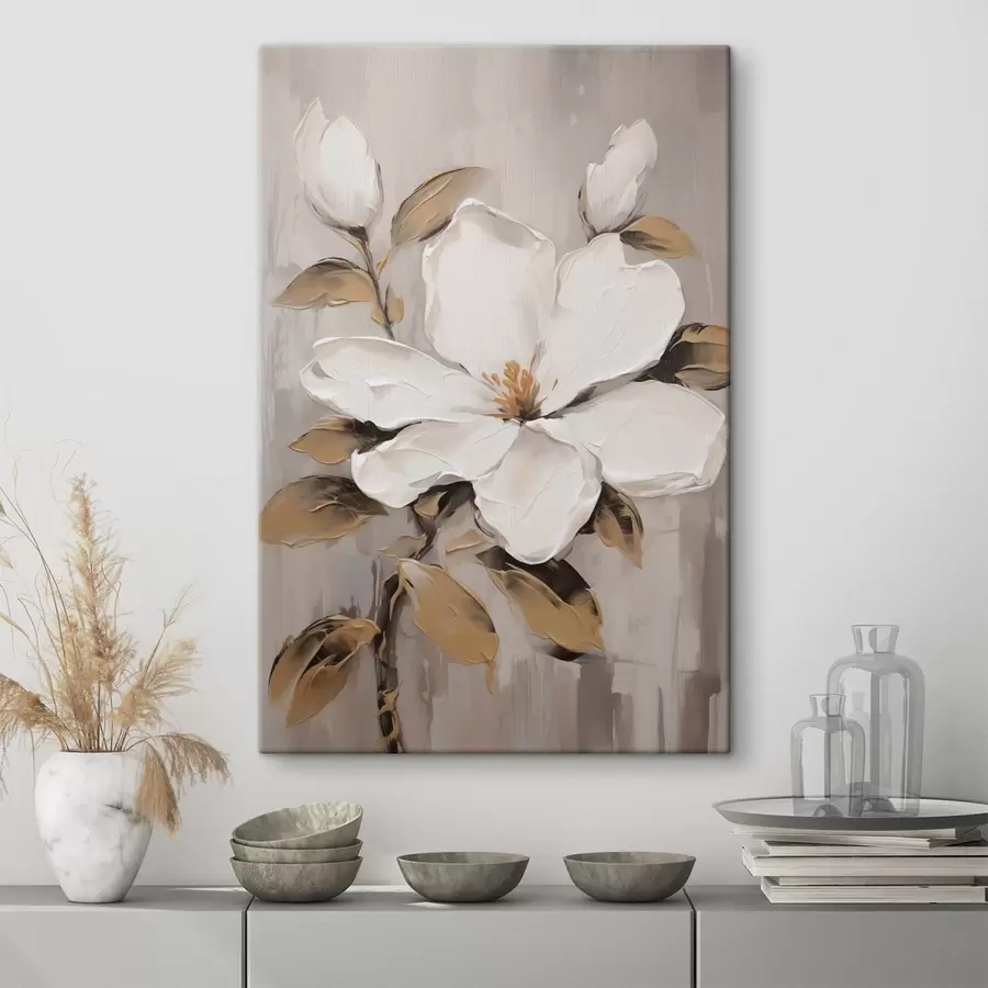 carta da parati Quadro a imitazione di fiore grande nr. s44581