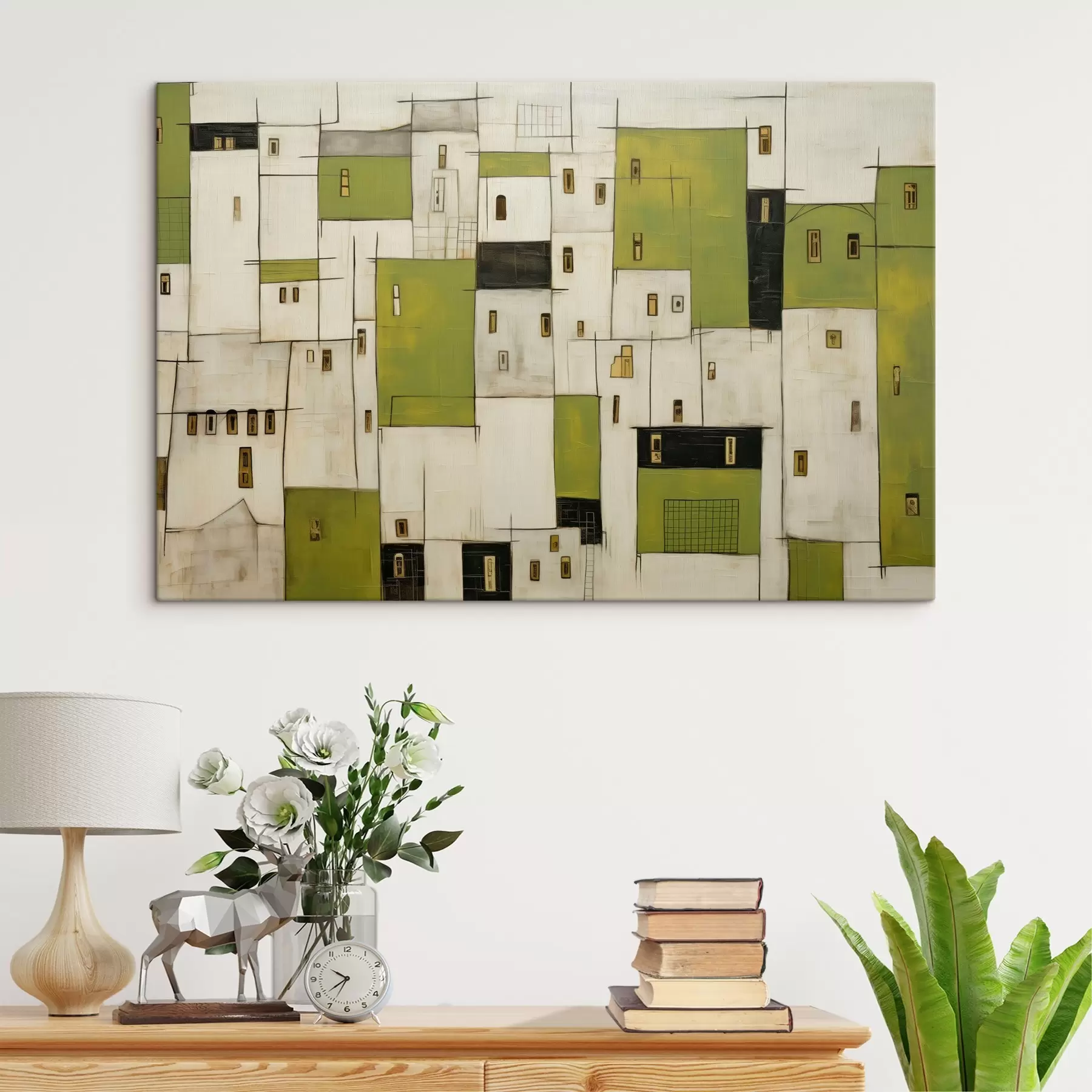 carta da parati Case astratte nr. s44582