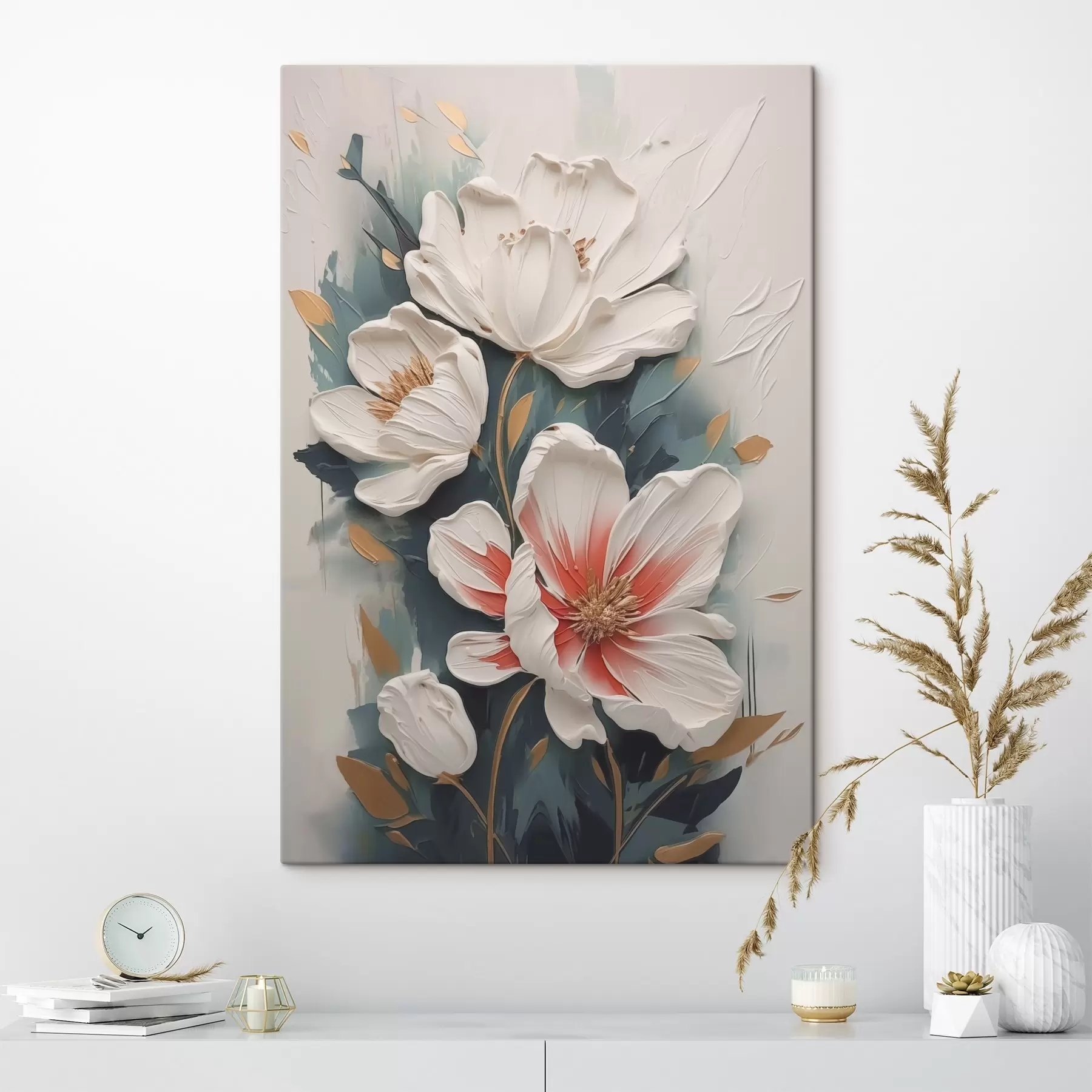 carta da parati Fiori astratti nr. s44587