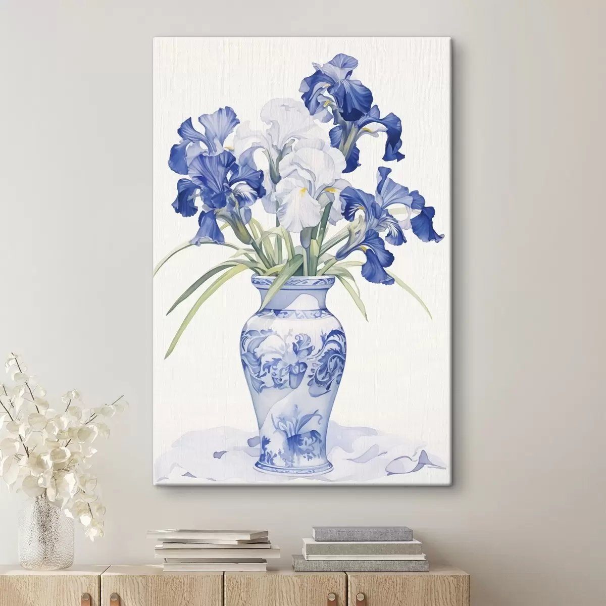 carta da parati Iris in vaso nr. s44596