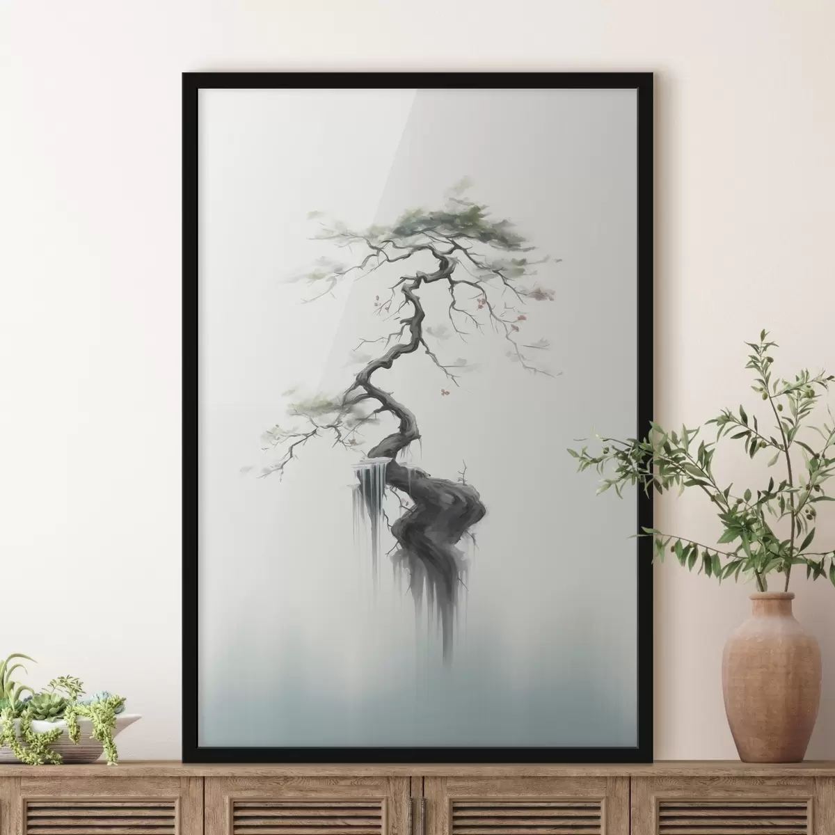Poster Minimalismo degli alberi f44592