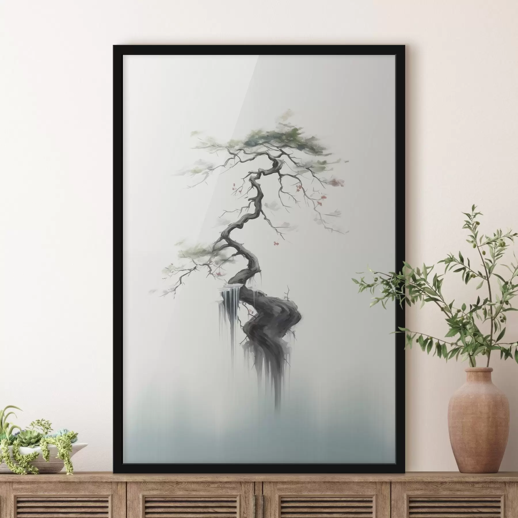 carta da parati Minimalismo degli alberi nr. f44592