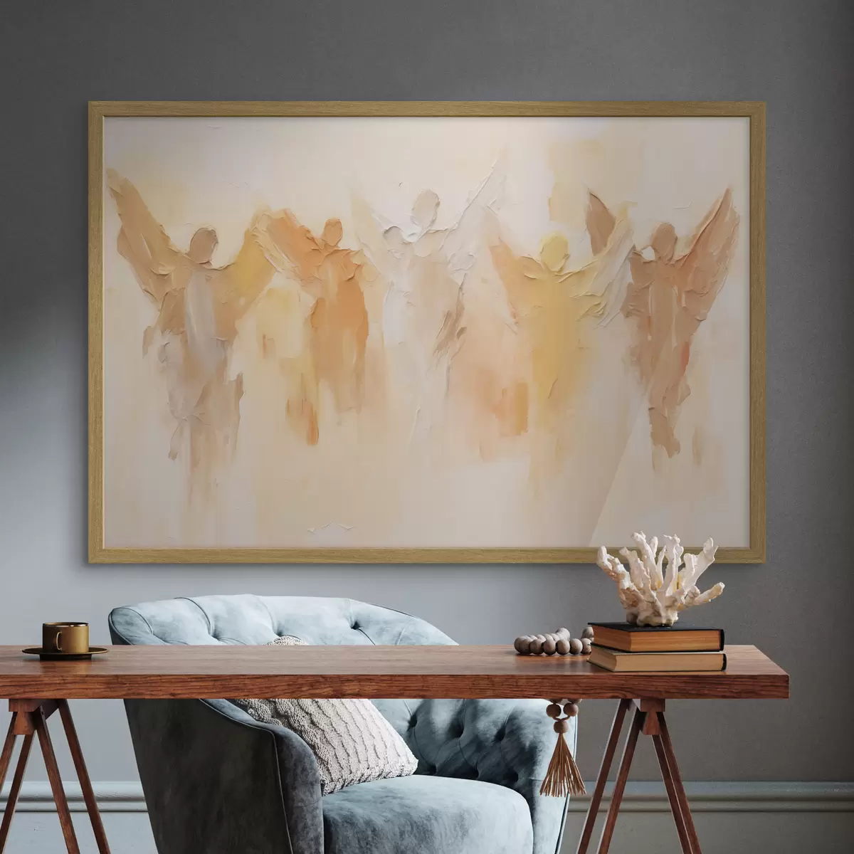 Poster Angeli astratti f44595