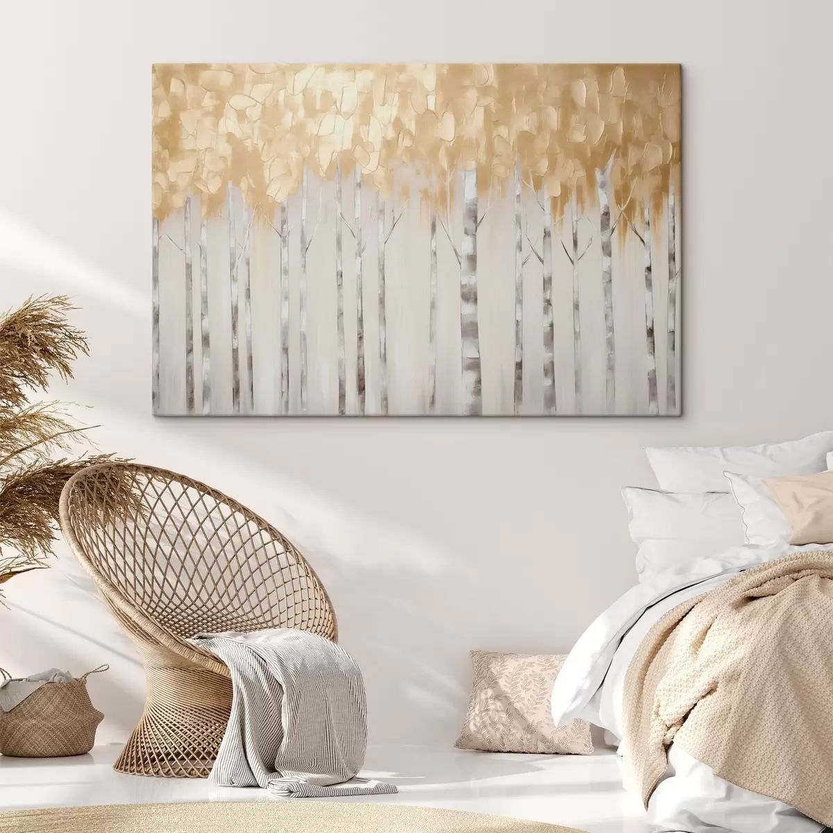 carta da parati Imitazione di betulla nr. s44637