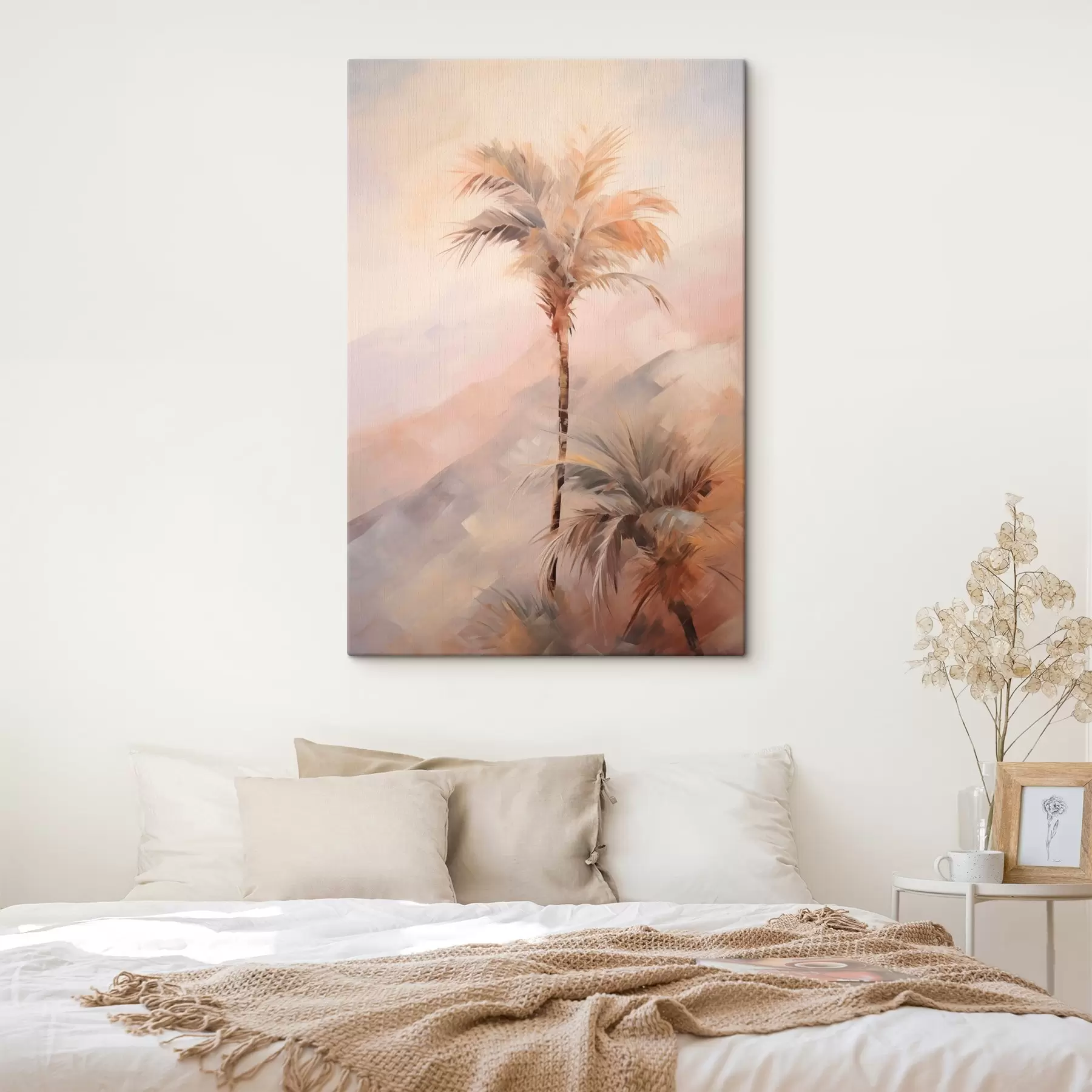 carta da parati Imitazione di palme in pittura nr. s44650