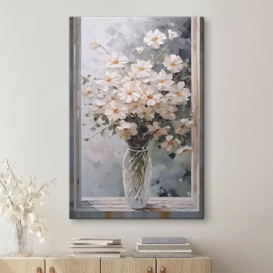 carta da parati Fiori delicati in un vaso nr. s44651