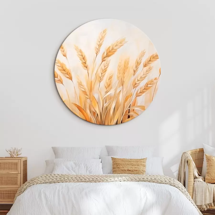 carta da parati Quadro di imitazione delle orecchie di grano nr. r44642