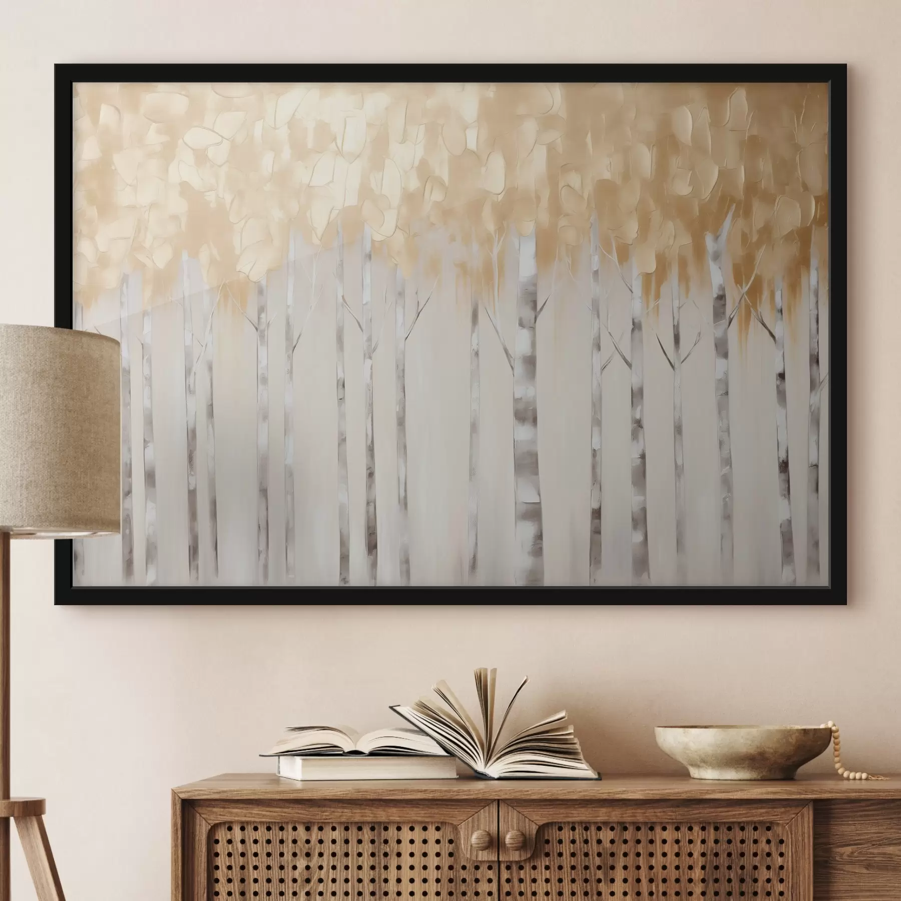 carta da parati Imitazione di betulla nr. f44637