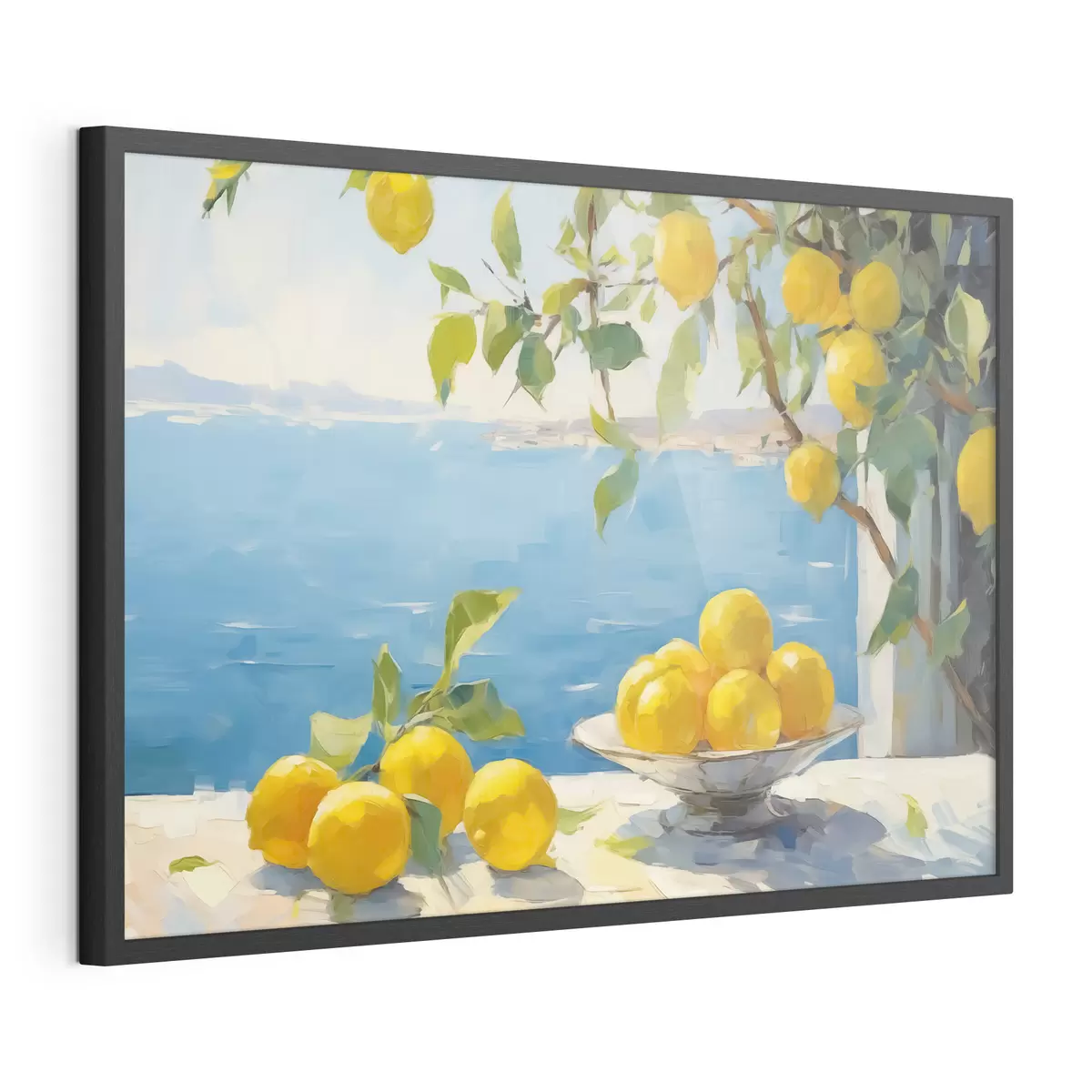 Poster Limoni contro il mare f44649