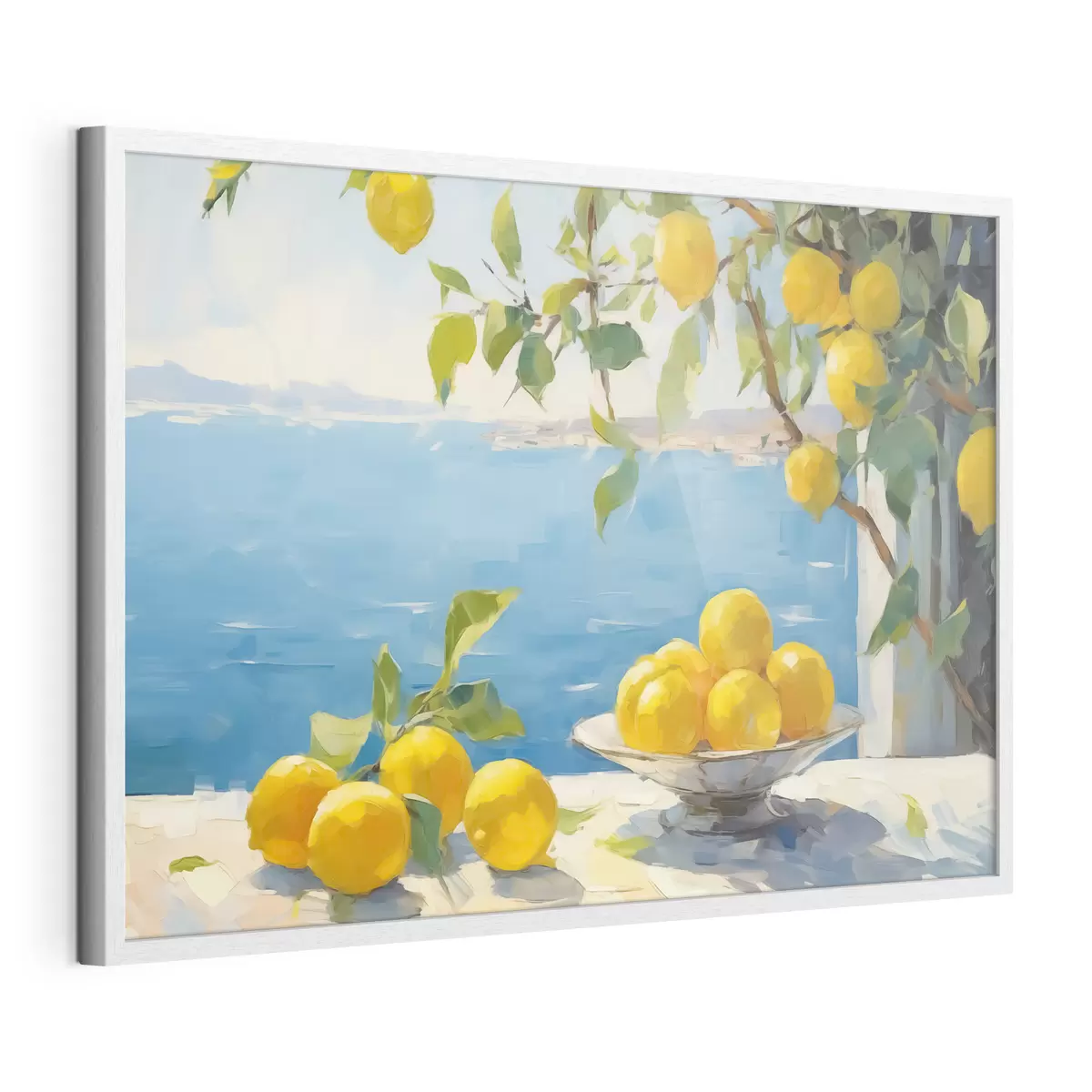 Poster Limoni contro il mare f44649