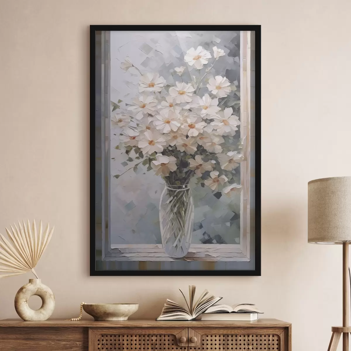 Poster Fiori delicati in un vaso f44651
