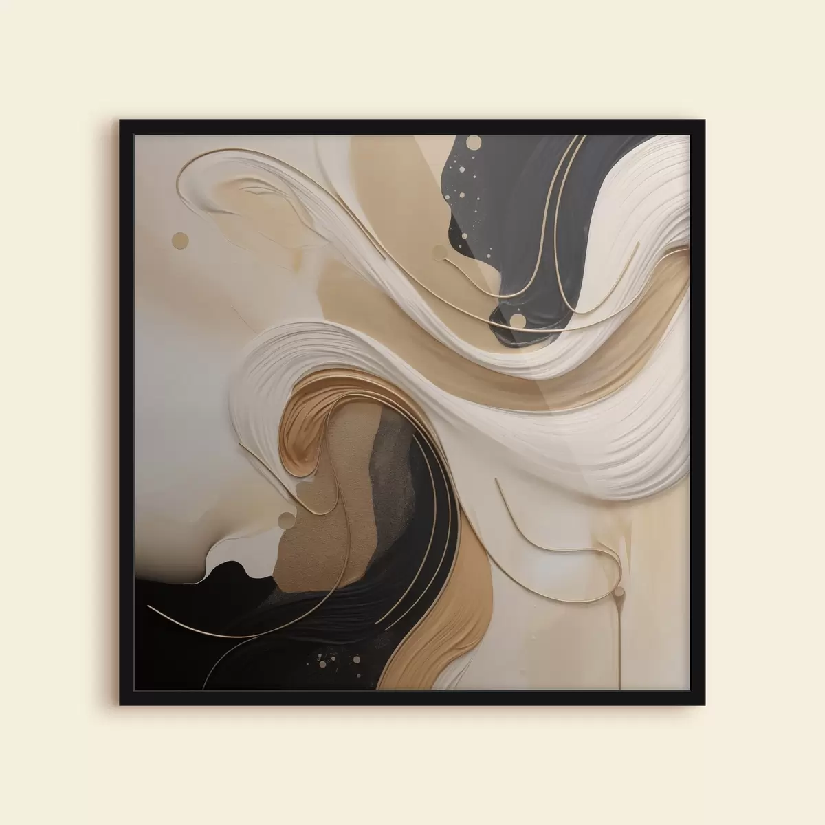 Poster Onde di colore f44659