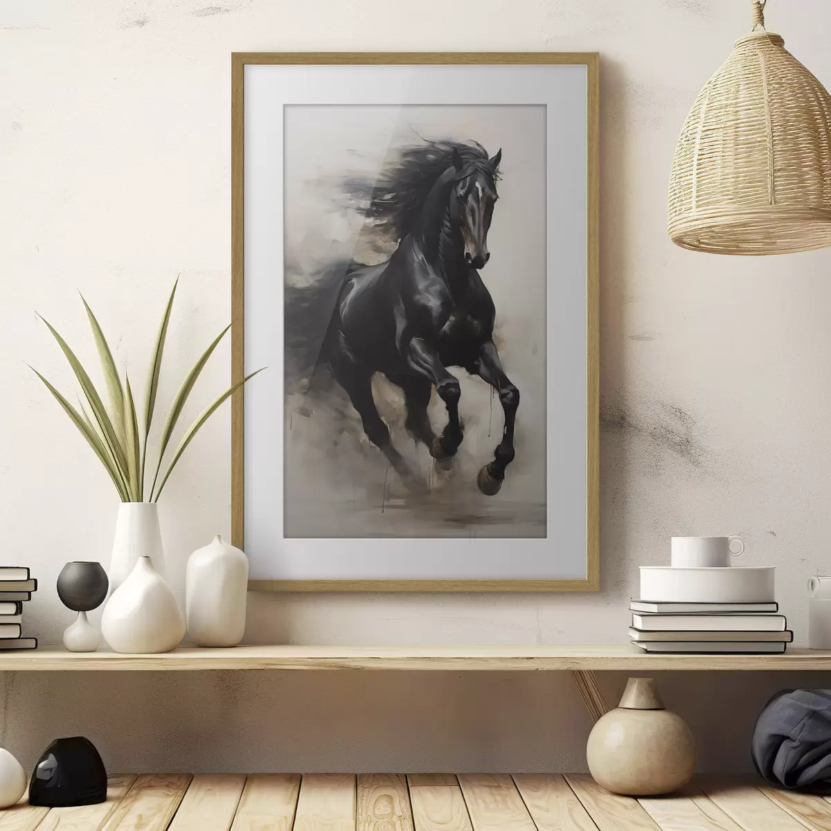Poster Cavallo in movimento f44661