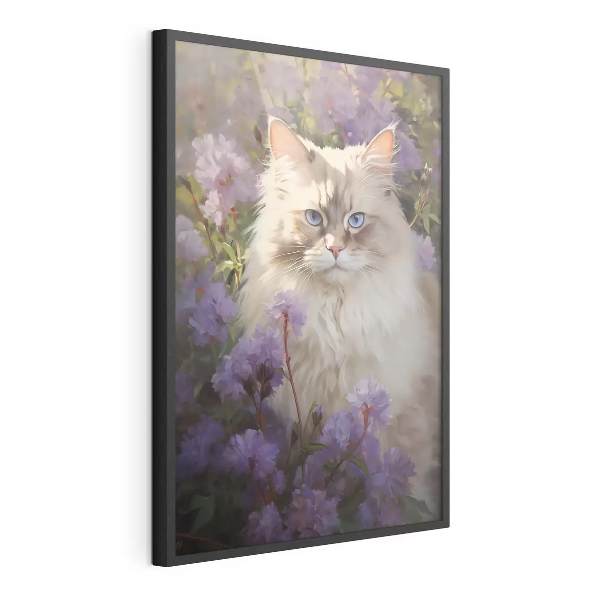 Poster Gatto in fiore f44663