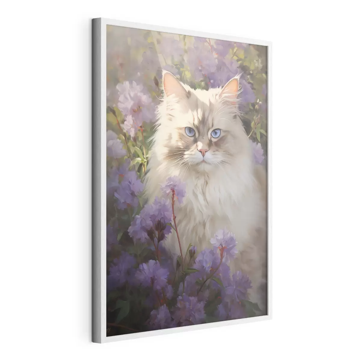 Poster Gatto in fiore f44663