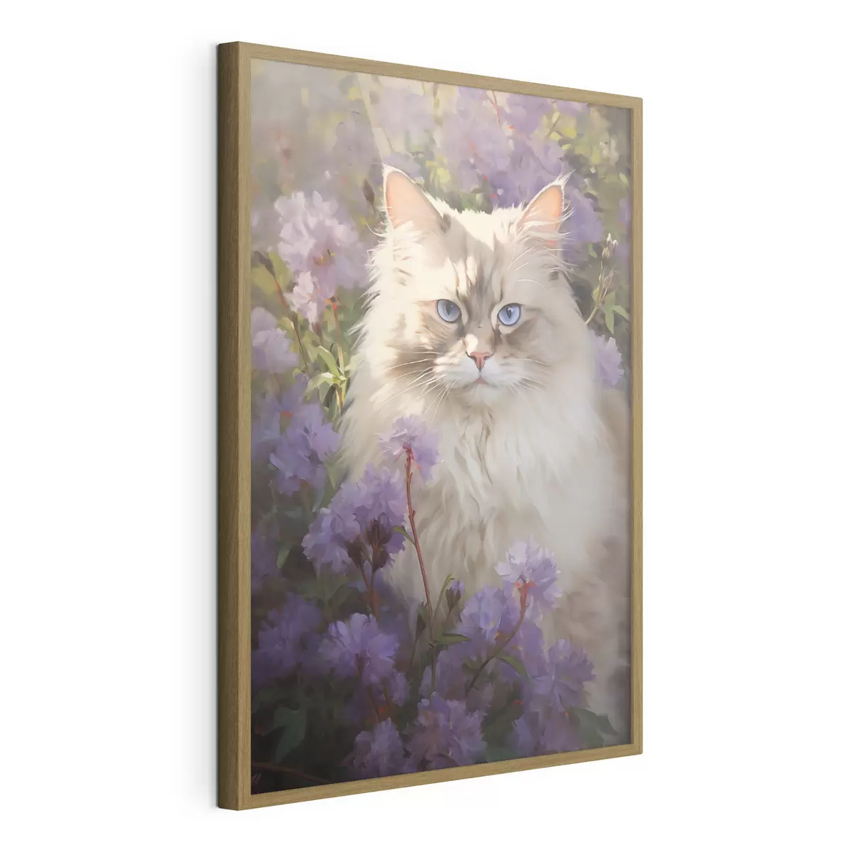Poster Gatto in fiore f44663