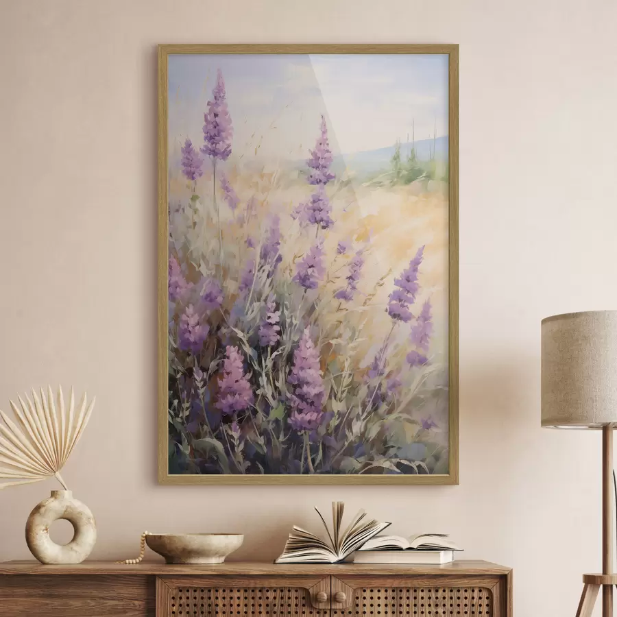 carta da parati Fiori di lavanda nr. f44664