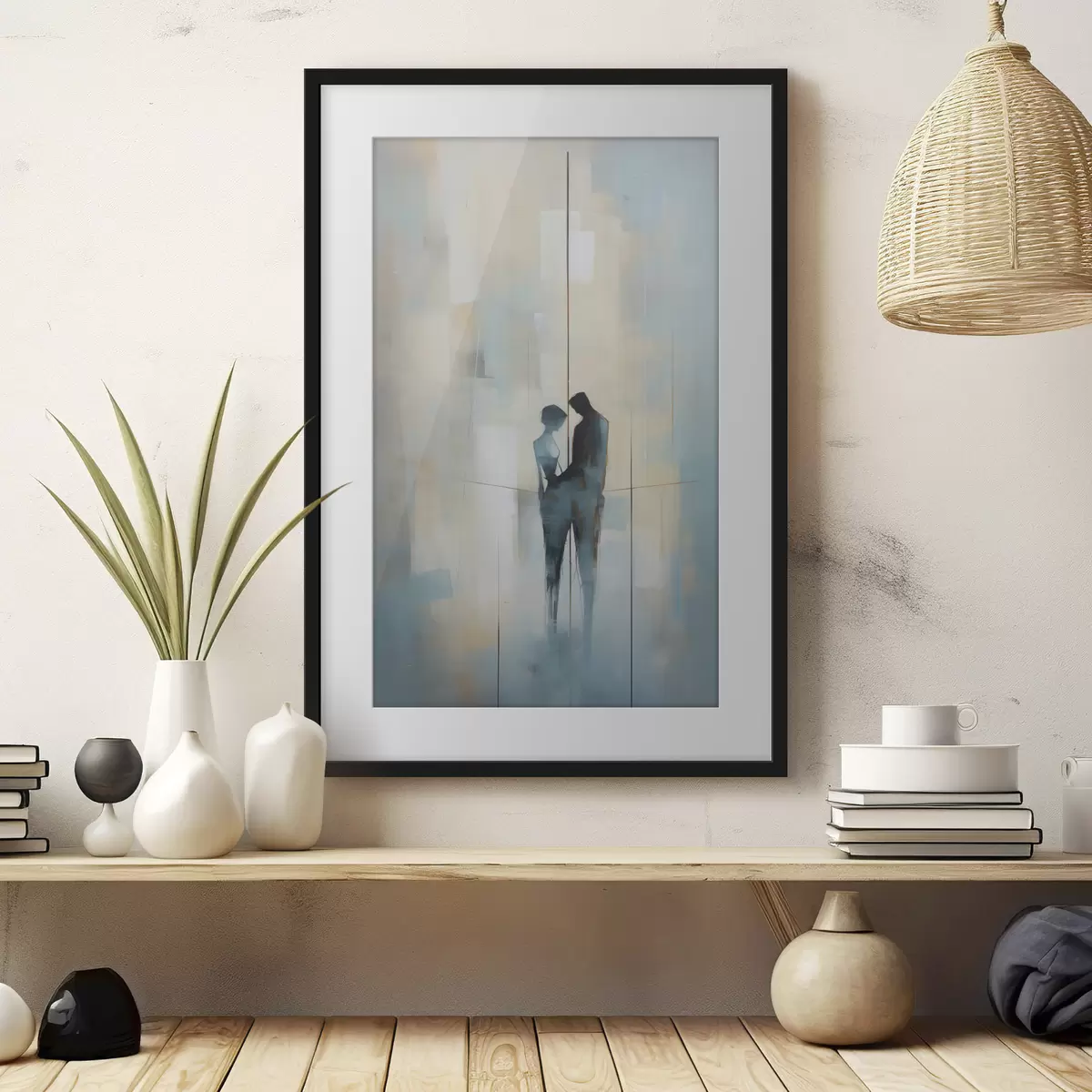 Poster Coppia nello spazio f44670