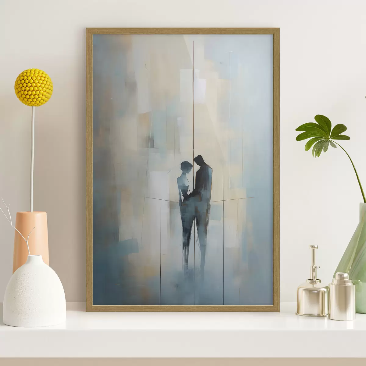 Poster Coppia nello spazio f44670