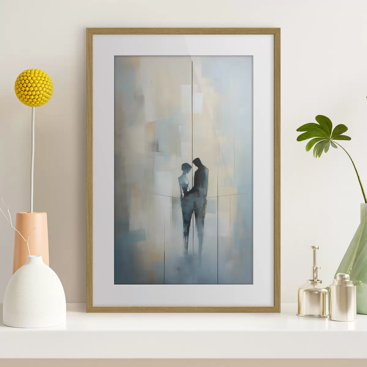 Poster Coppia nello spazio f44670