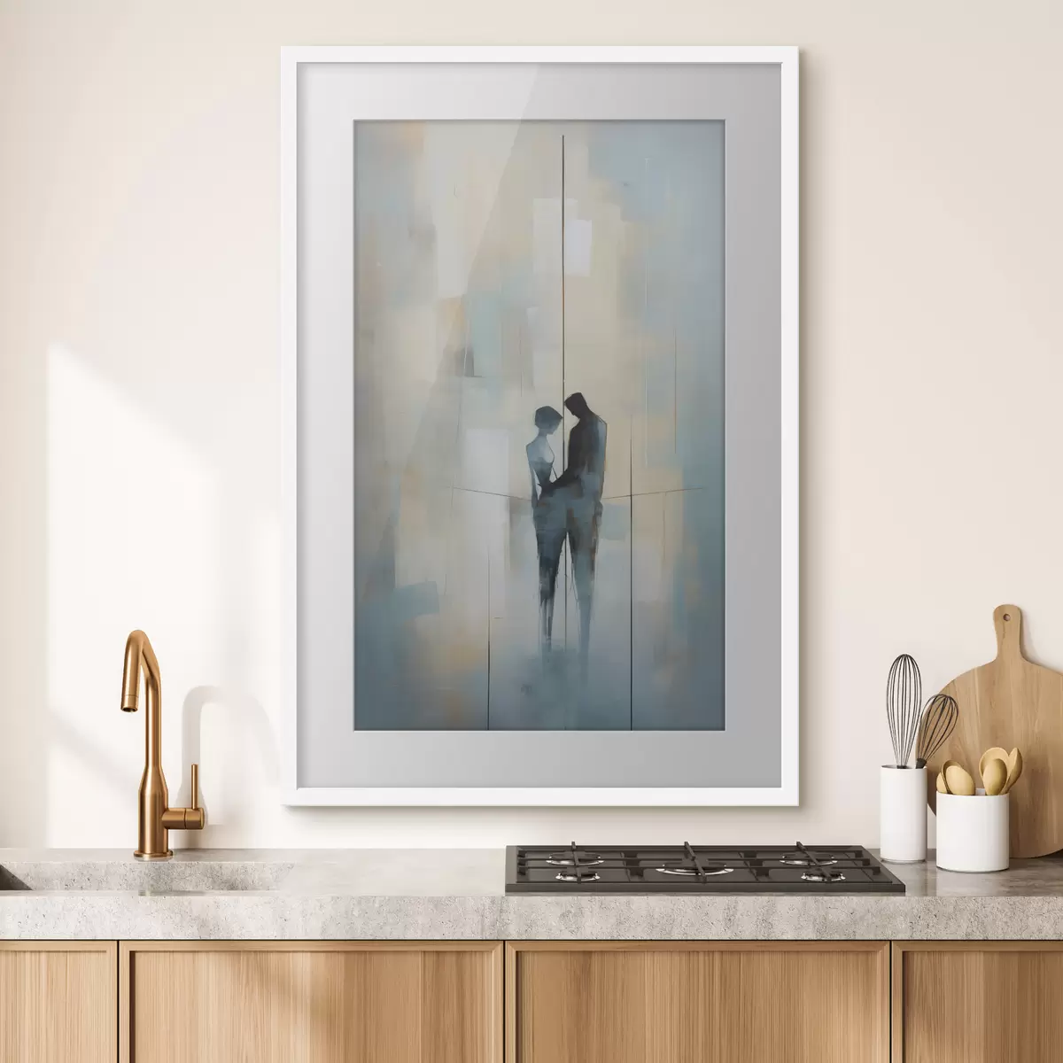 Poster Coppia nello spazio f44670