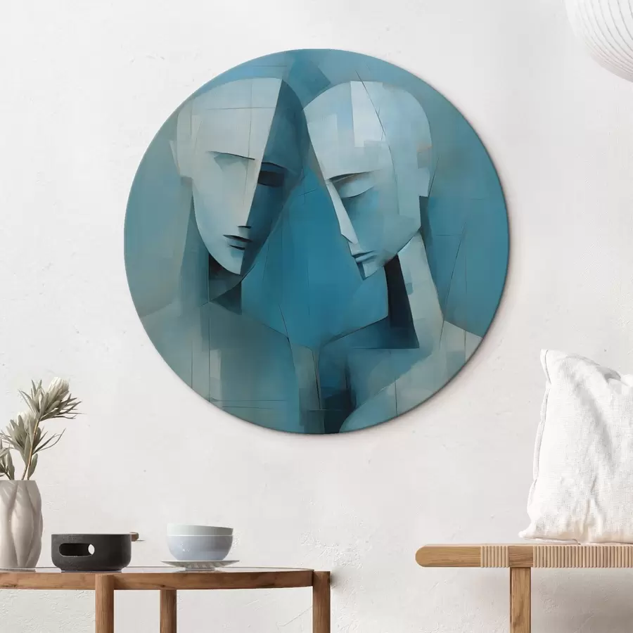 carta da parati Coppia in geometria nr. r44672