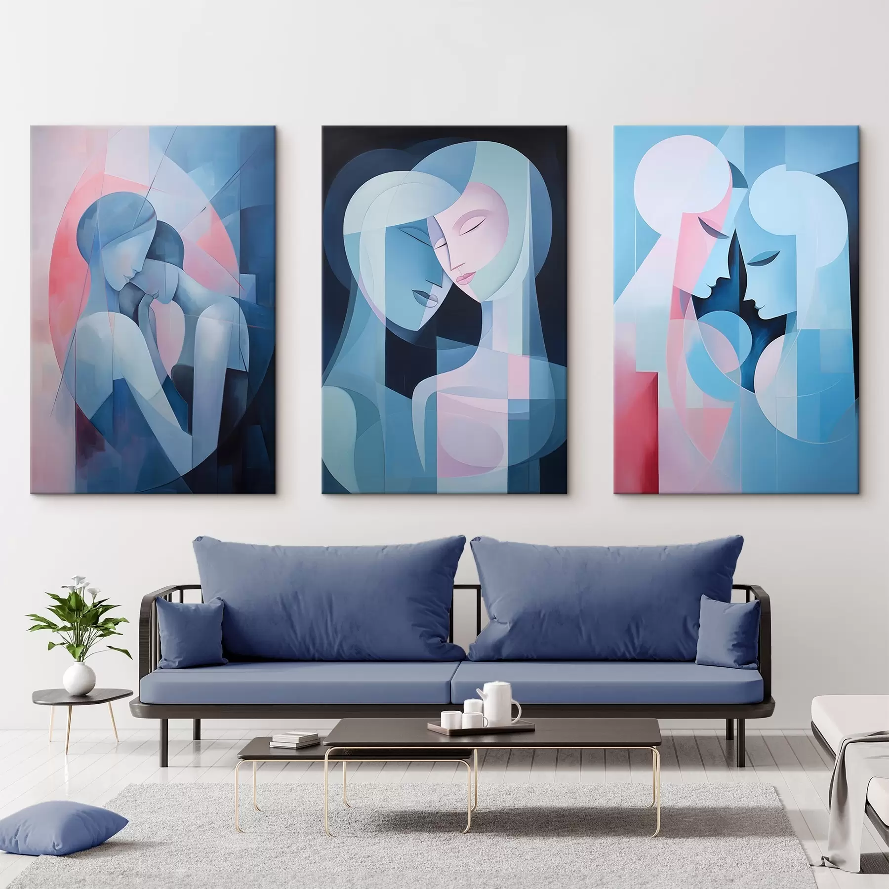 carta da parati Tenerezza nelle forme nr. m00458