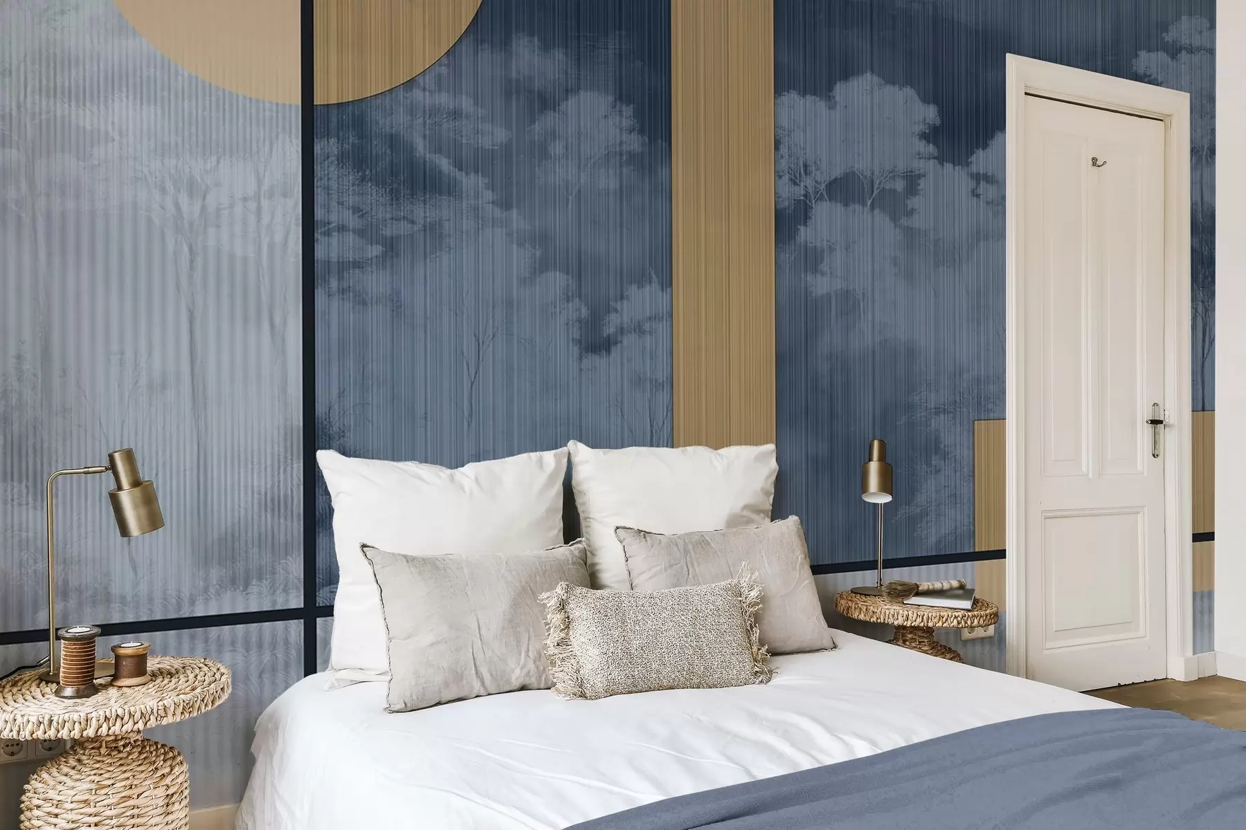 Carta da parati  Forme geometriche 3D Florellium