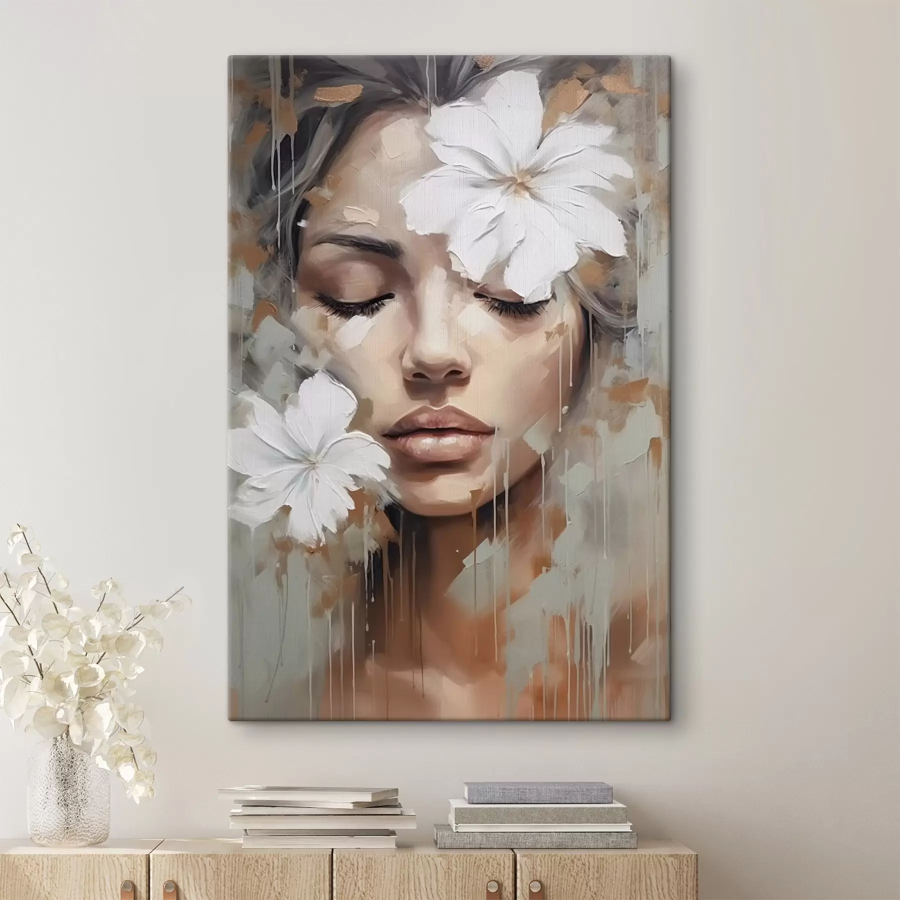 carta da parati Volto femminile nr. s44684