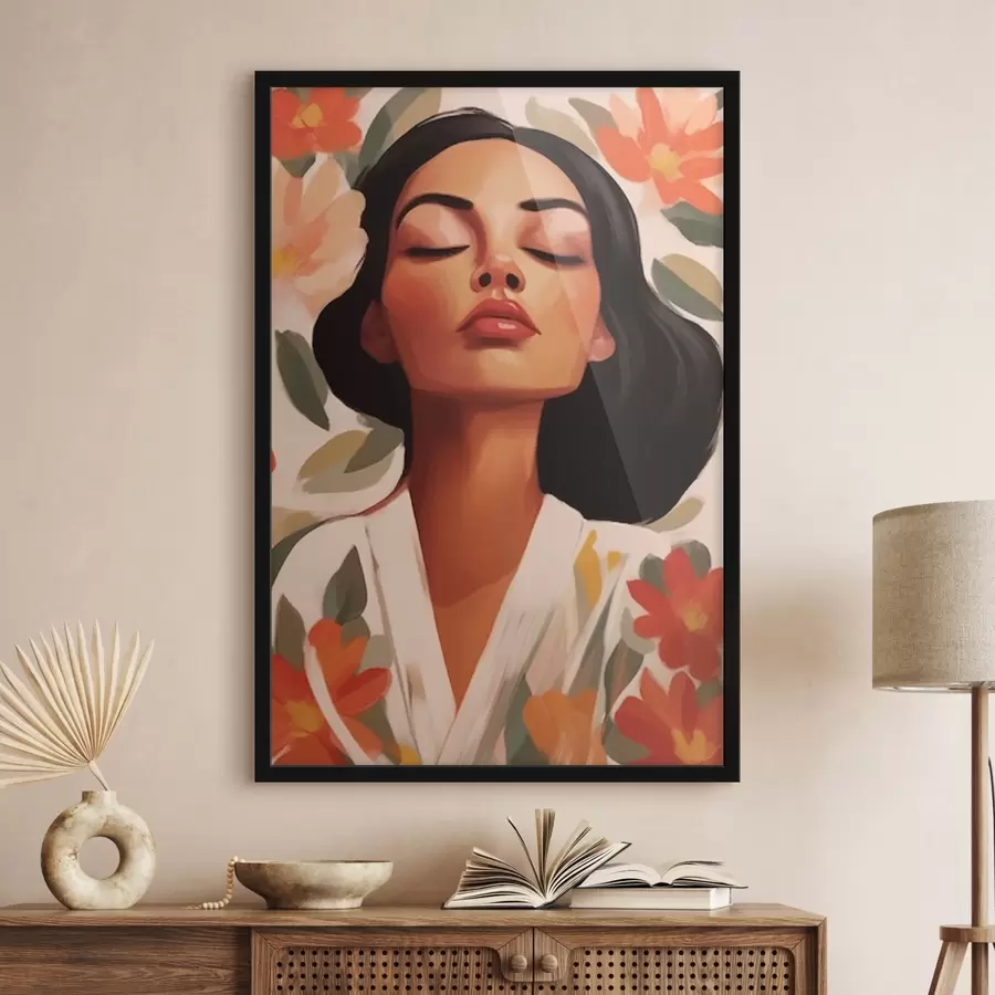 carta da parati Ritratto femminile nr. f44682