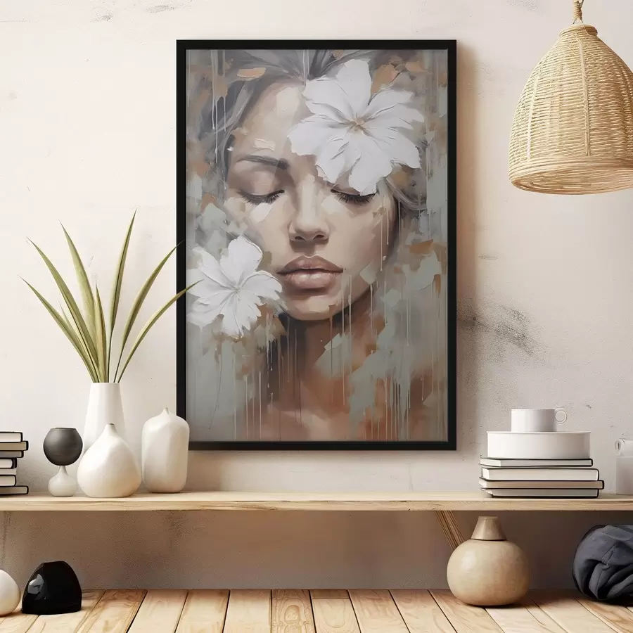 carta da parati Volto femminile nr. f44684