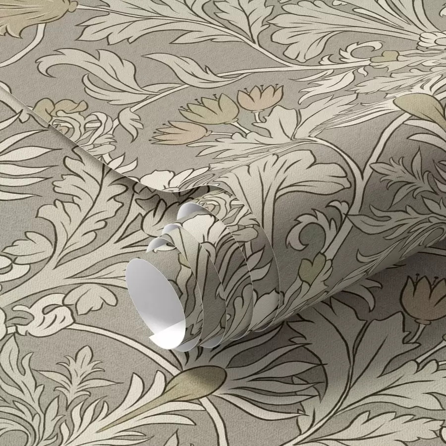 carta da parati Ornamento floreale classico nello stile di William Morris nr. a00171