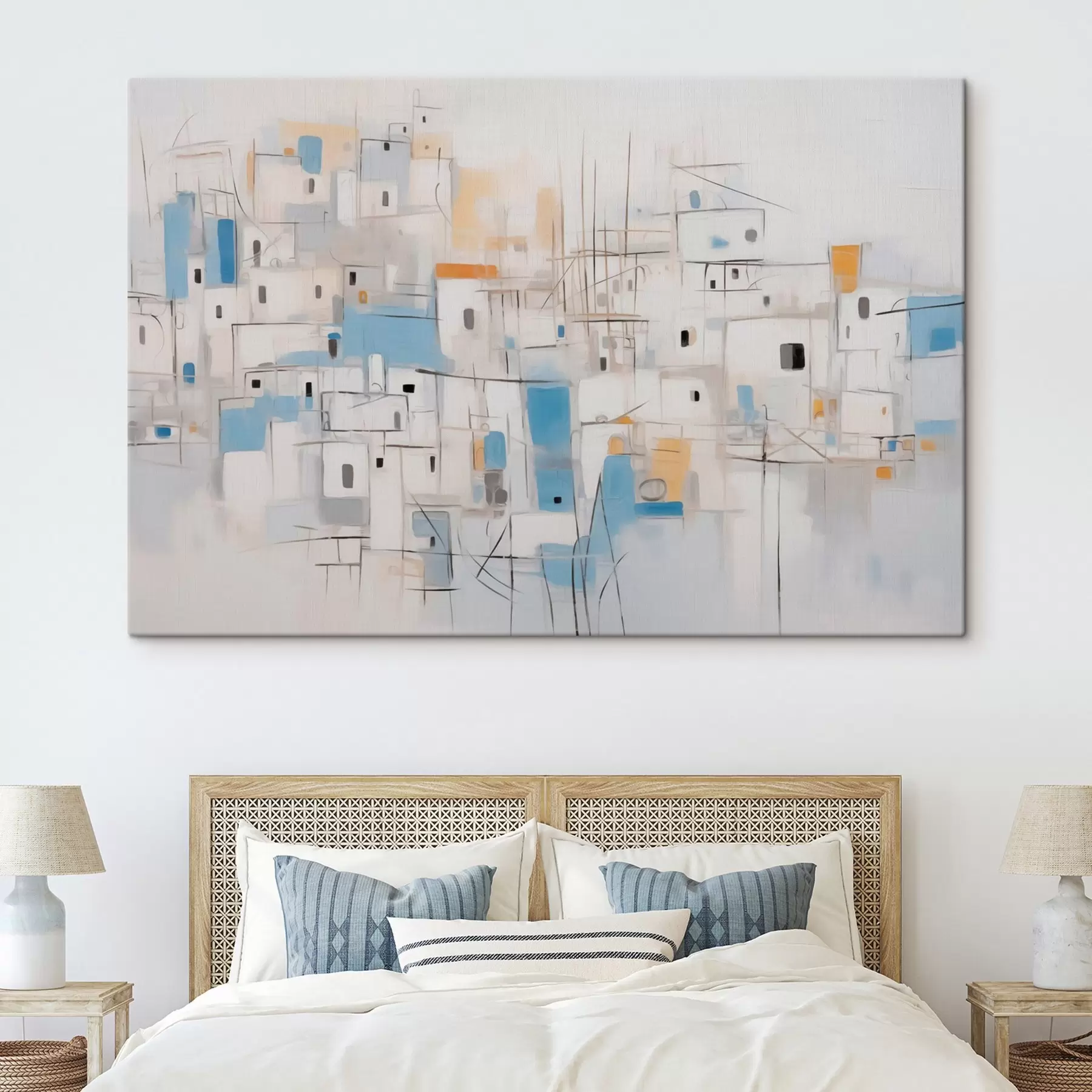 carta da parati Home pittura astratta imitazione nr. s44699